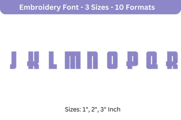 Aerojones Font J to R Review