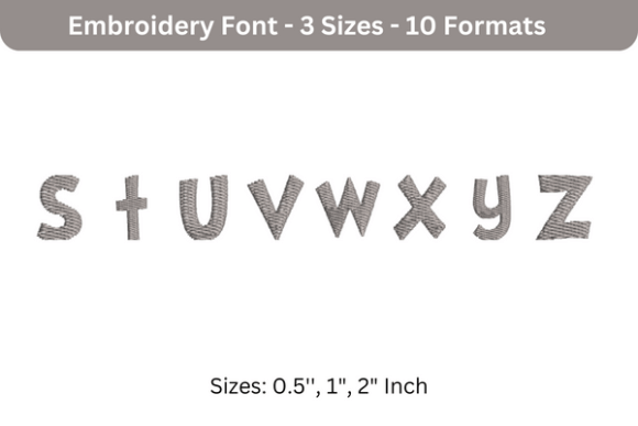 DrSue Font Lowercase S to Z