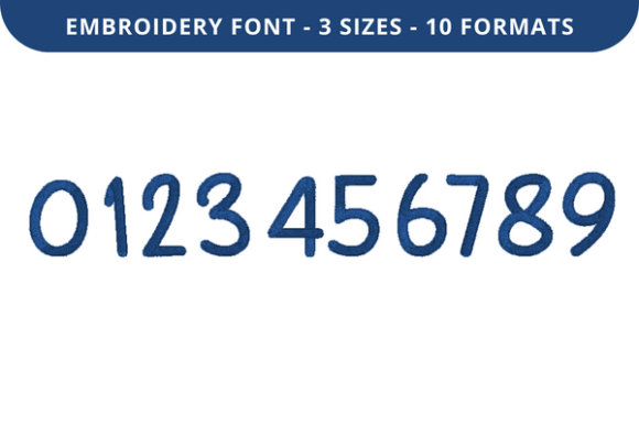 Fall Rooster Font 0 to 9