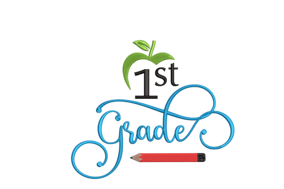 First Grade Embroidery Design