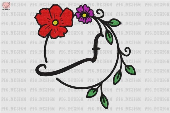 Flower Font F Review for Real Projects