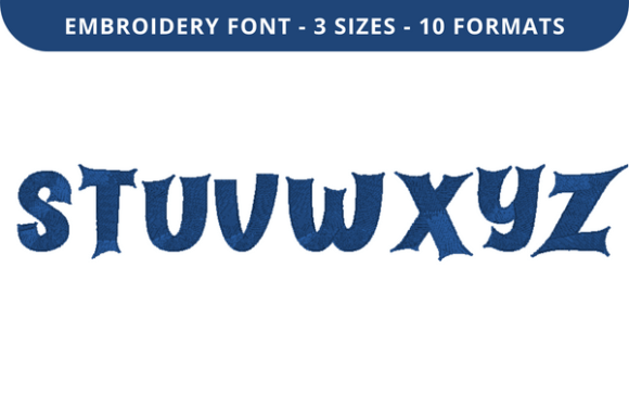 Haunting Sounds Font S to Z