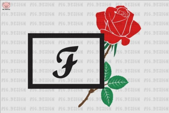 Rose Font F: Seasonal Embroidery Review