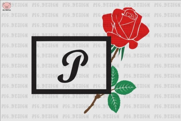 Rose Font P Embroidery Design Review