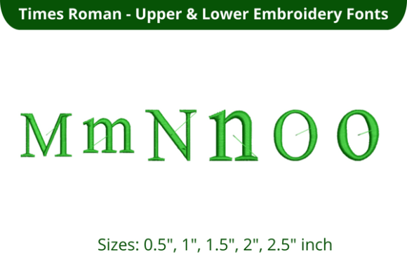 Times Roman Font MNO for Personalized Gifts
